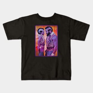 T and T - ARNOLD AND MR.T Kids T-Shirt